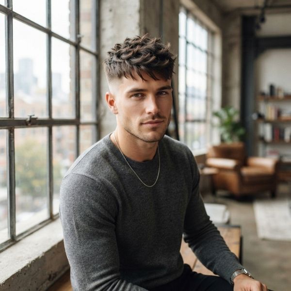 Best French Crop Haircut for Stylish Men