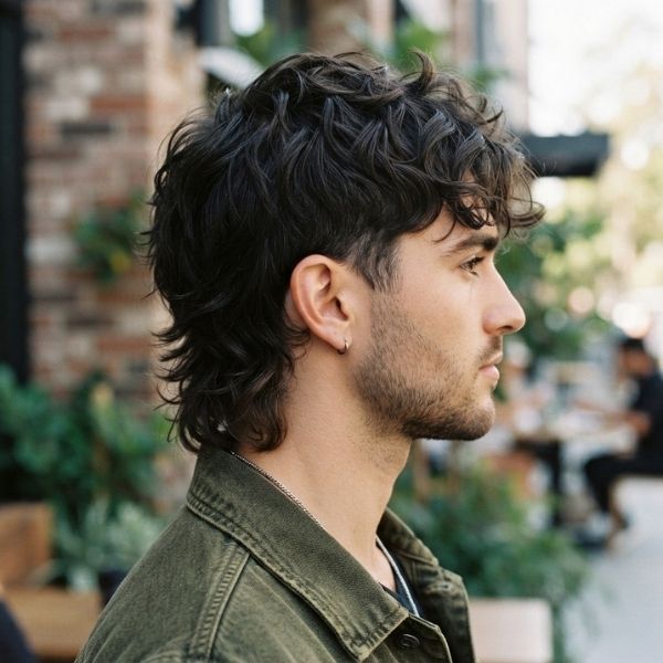 What Is a Short Wolf Cut Men Haircut