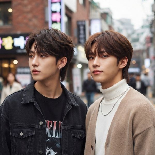 Short Wolf Cuts Men Korean and Korean Short Wolf Cut Men