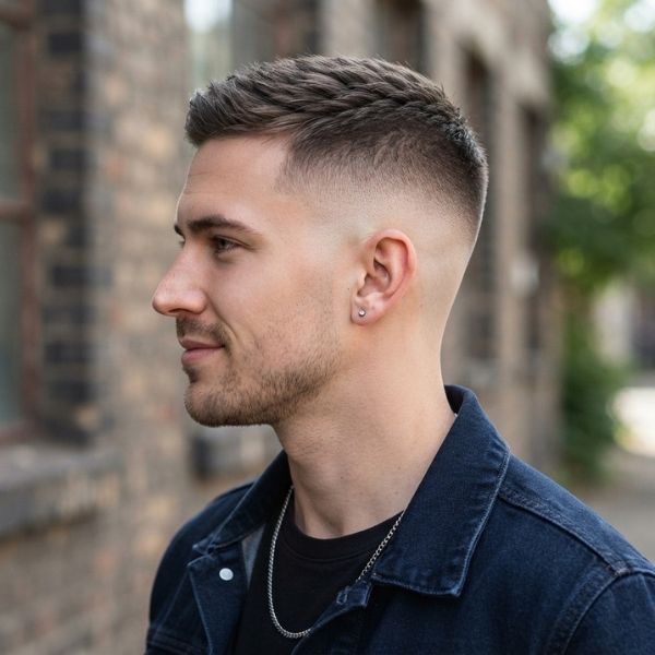 Short High Fade and Crew Cut Looks