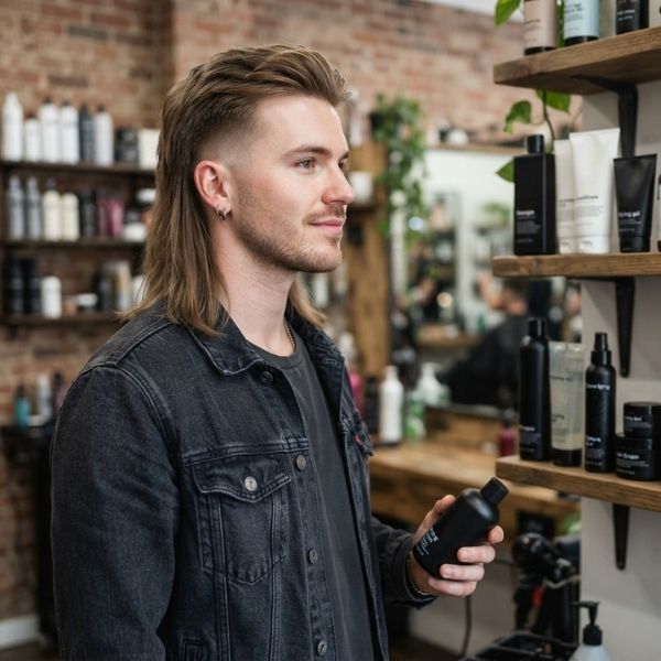 Best Products for a Straight Hair Mullet