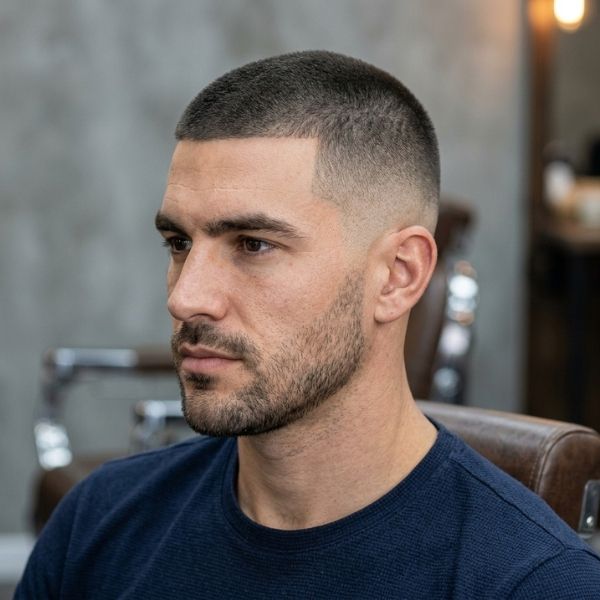 Buzz Crew Cut Low Fade (1)