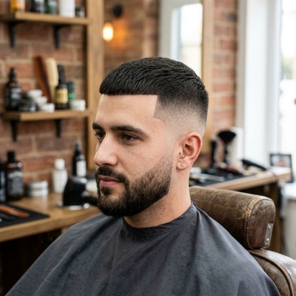 _High Fade Crew Cut