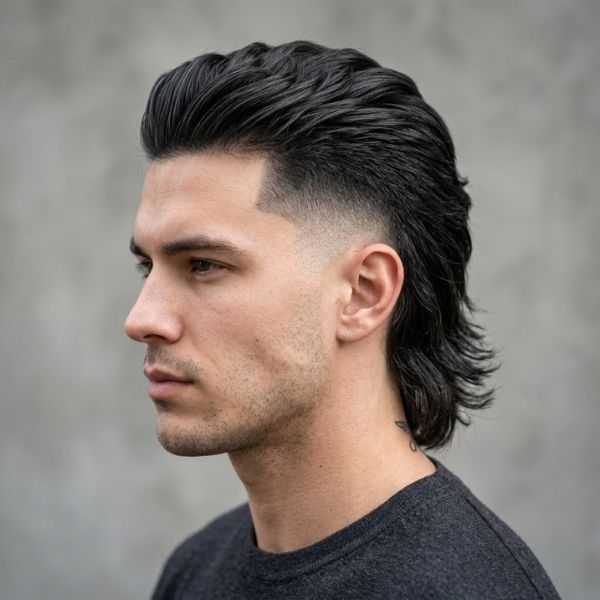 High Fade Mullet