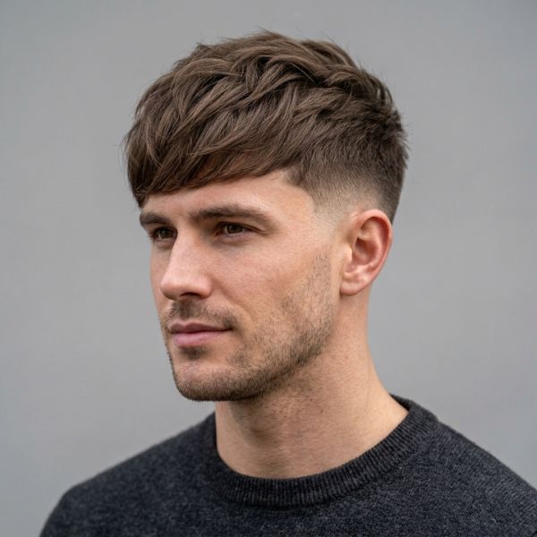 Layered Fringe with Low Taper