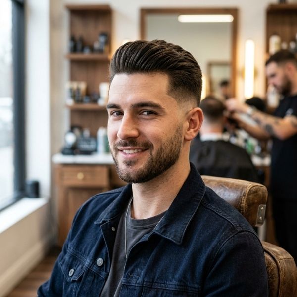 Long Crew Cut with Taper
