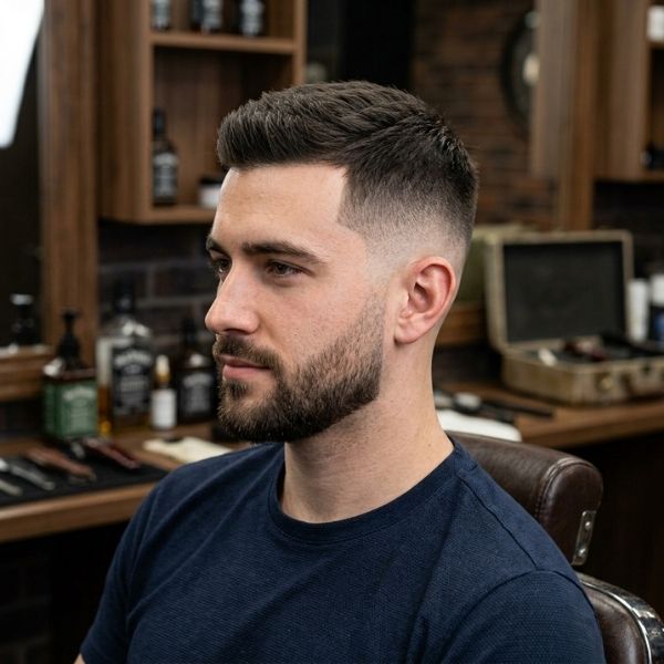 Low Fade Crew Cut