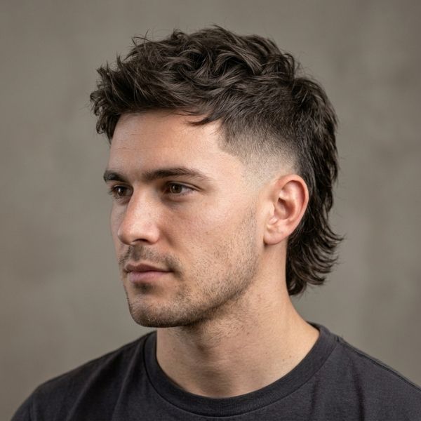 Low Mullet Fade