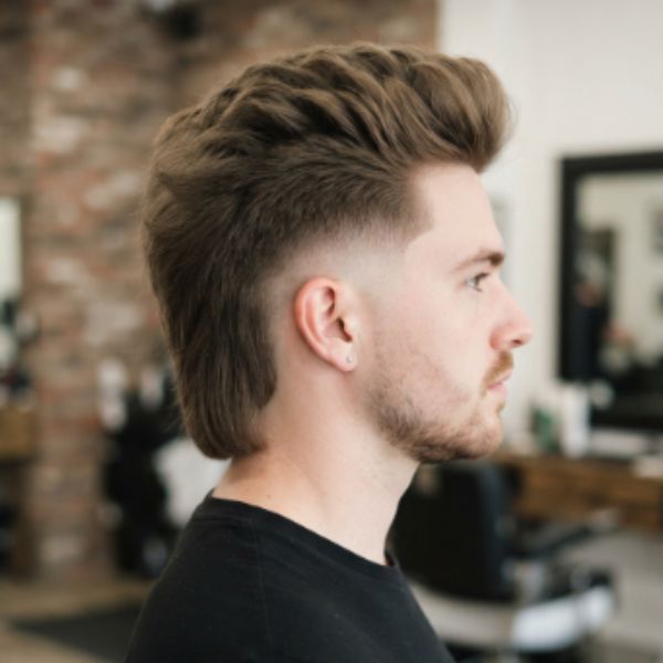 Mid Mullet Fade