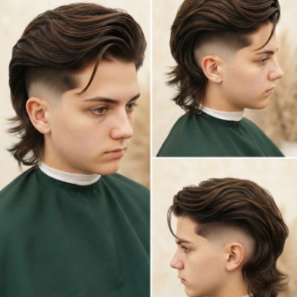 Mullet High Fade