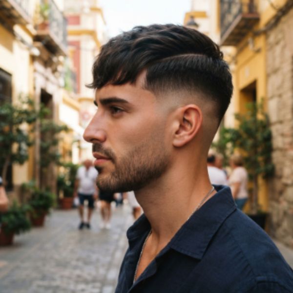 High Burst Fade Fringe
