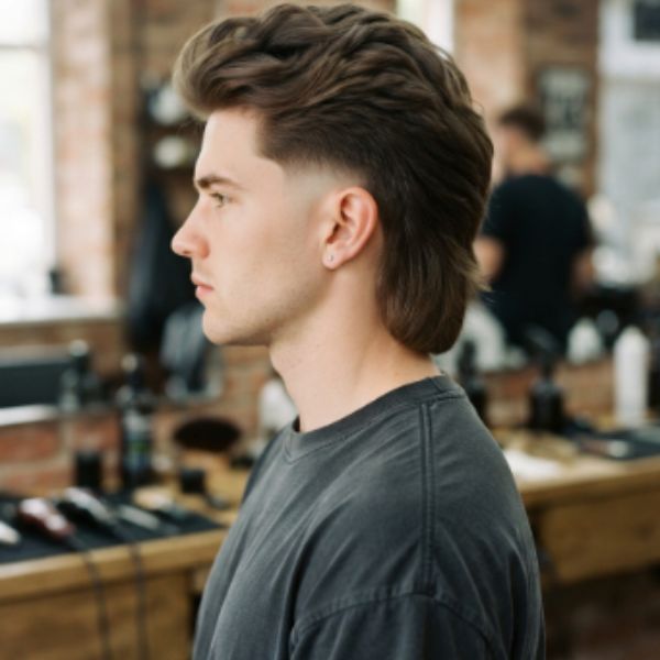 Modern Mullet Low Fade