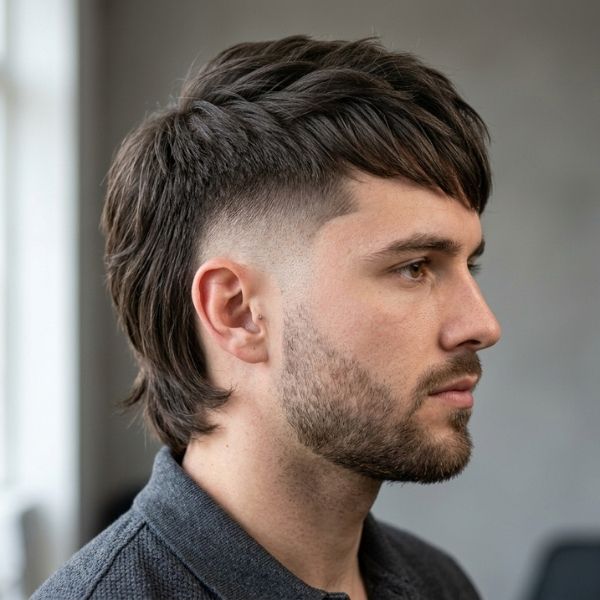 Mid Mullet Fade