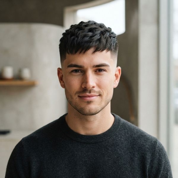 Modern Low Fade French Crop Haircut