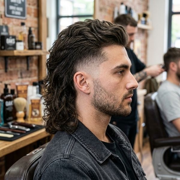 Modern Mullet Fade