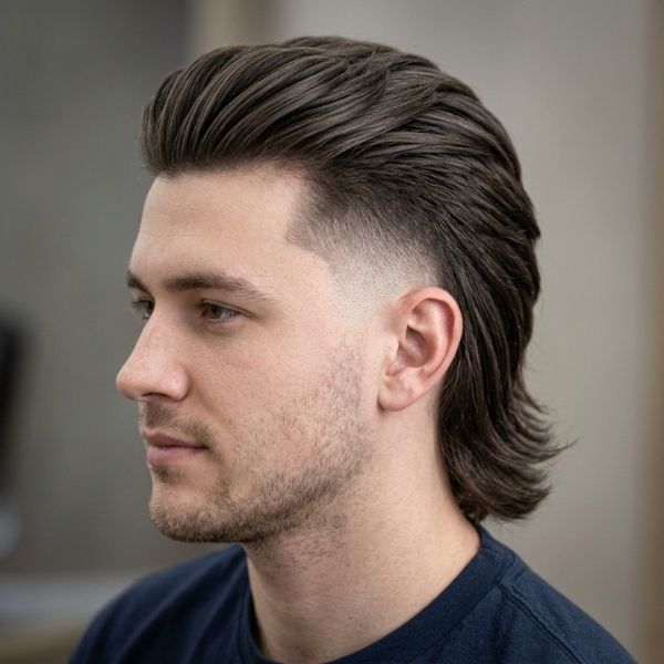 Modern Mullet Low Fade