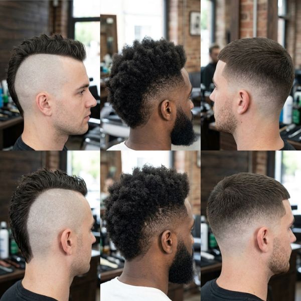 Mohawk, FRO hawk & Mid Low Taper