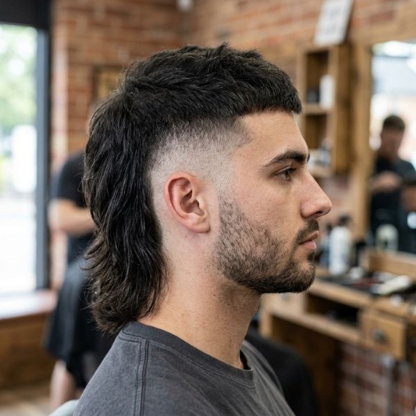 Mullet Skin Fade