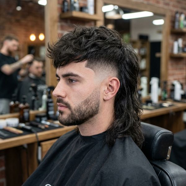 _Mullet Skin Fade