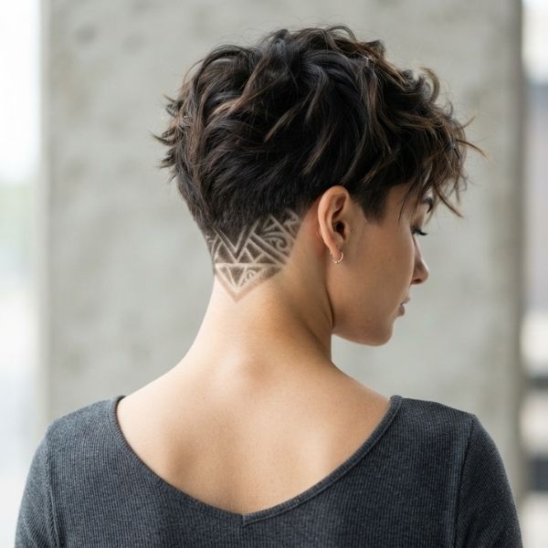Nape and V Area Design
