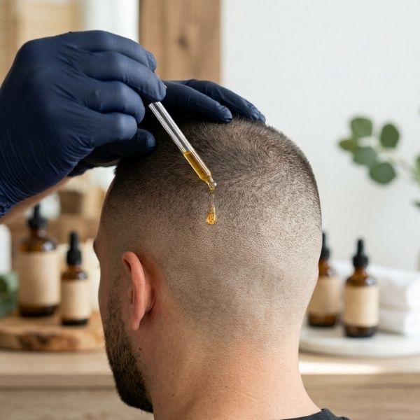 Scalp Care and Skin Health with Very Short Fades