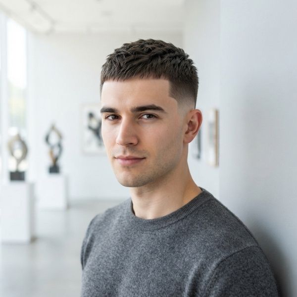 Short French Crop Haircut