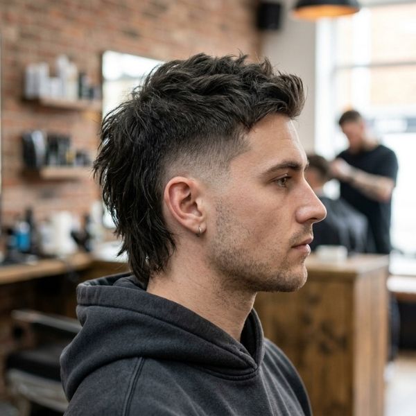 Short Mullet Fade