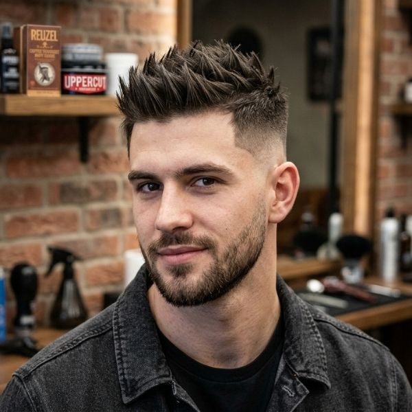 Spiky Crew Cut