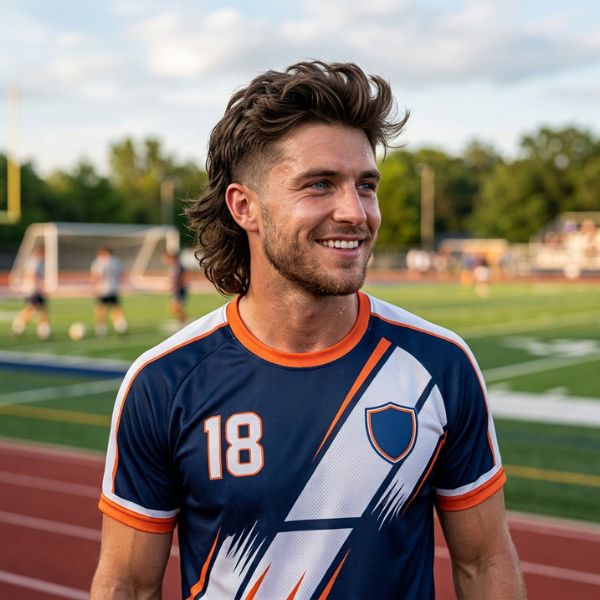 Sporty Medium Mullet