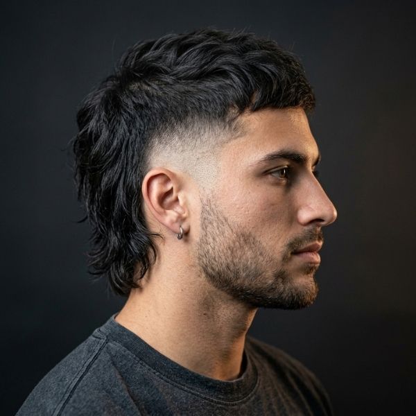 Taper Short Mullet Fade