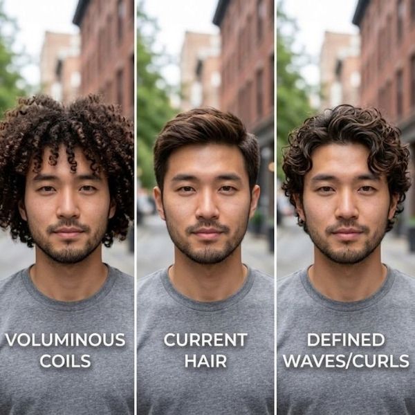 Will Curly Hair Suit Me Male