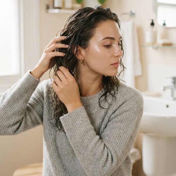 Begin With Damp Hair