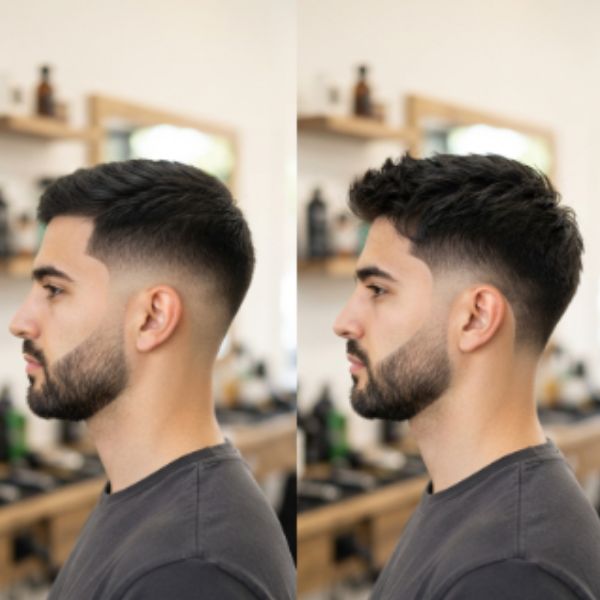 Mid burst fade vs regular mid fade