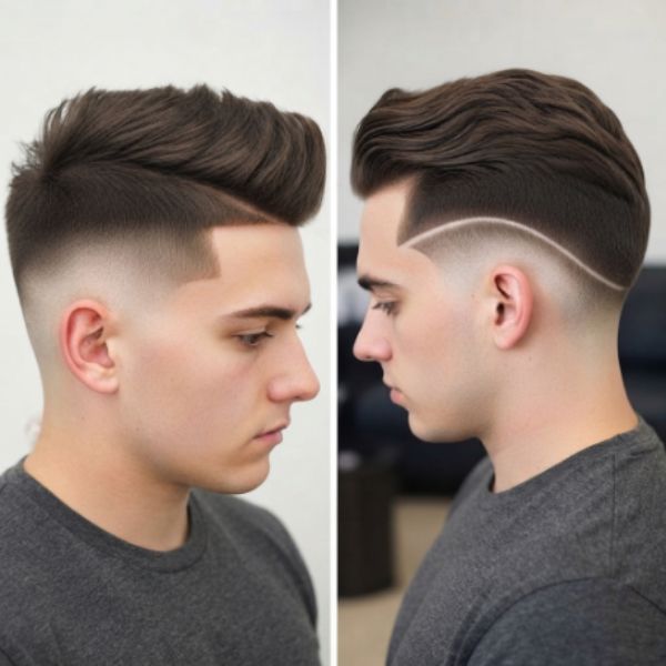 Mid burst fade vs drop fade
