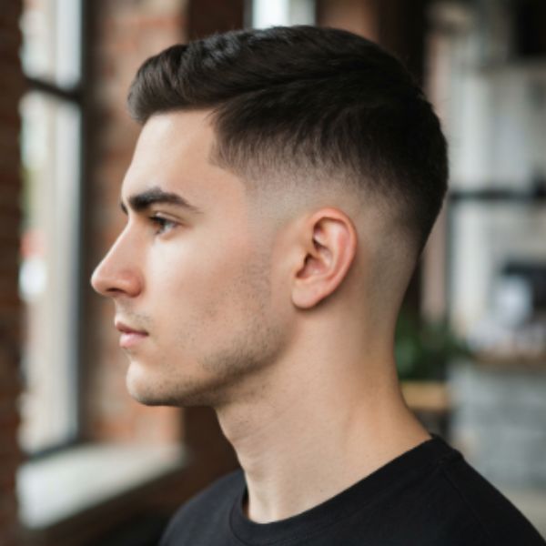 Classic Low Fade Crew Cut