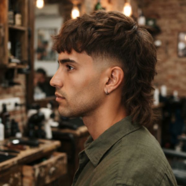Choppy Mullet Taper Fade