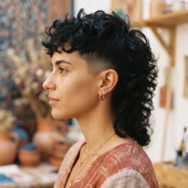 Temp Fade Mullet