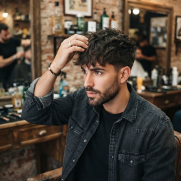 Messy Textured Fringe
