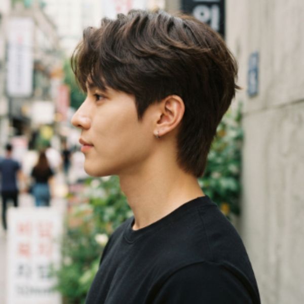 Short Wolf Cuts Men Korean and Korean Short Wolf Cut Men