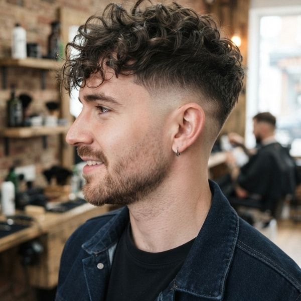 Short-Medium Messy Curls