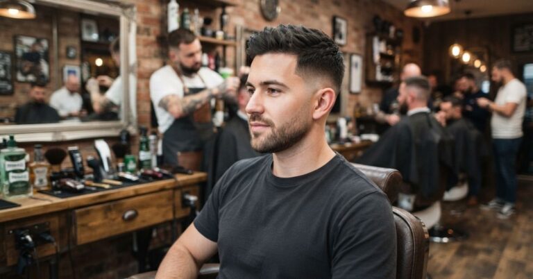 mid fade crew cut