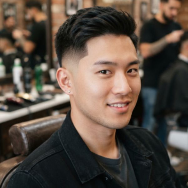 Low Straight Burst Fade