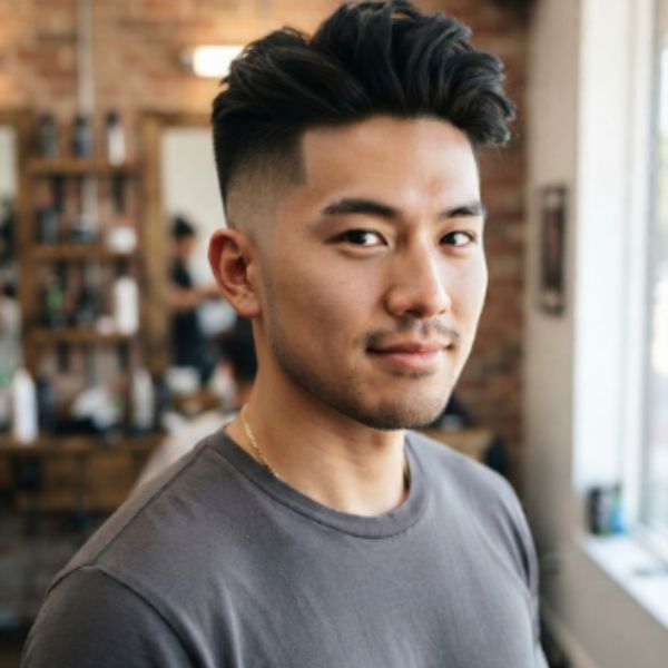 High Straight Burst Fade