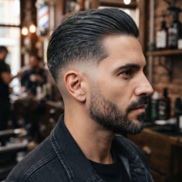 Long Straight Burst Fade