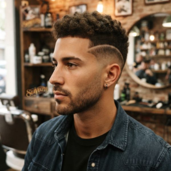 Afro Crew Cut