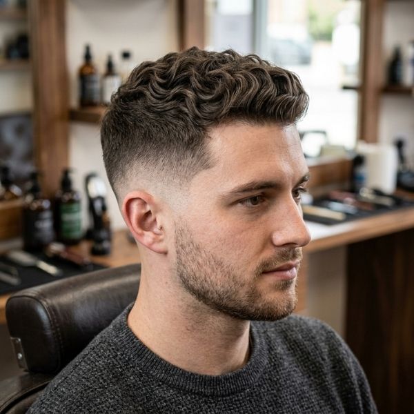 Wavy Crew Cut