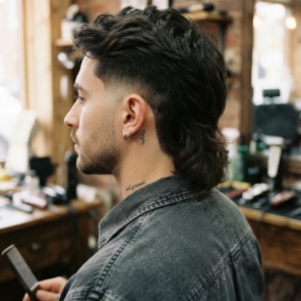 Boys Mullet Fade