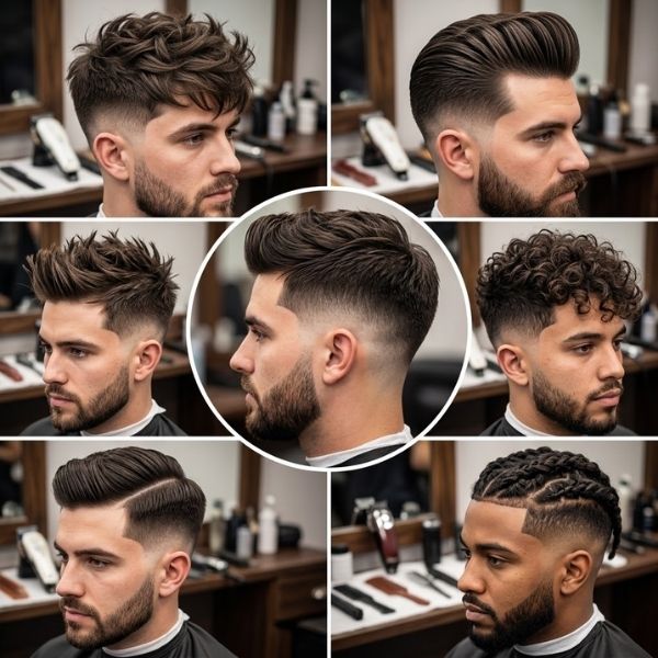 Burst Fade Design With Popular Top Styles