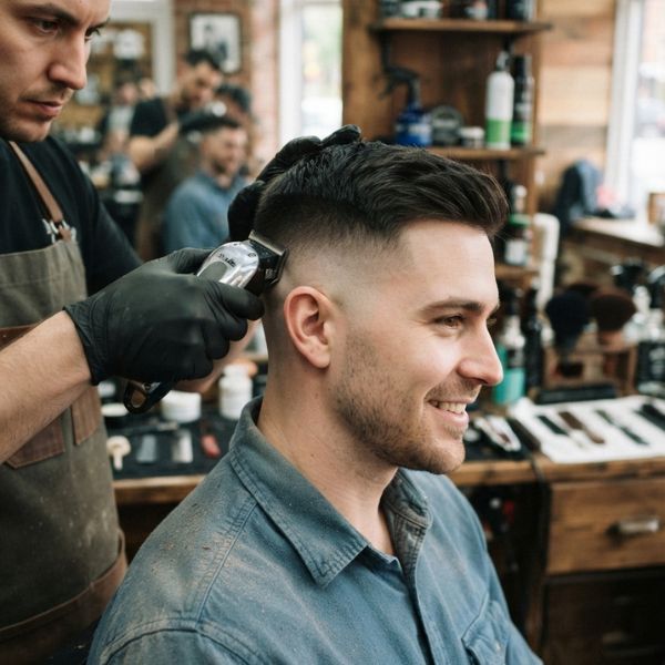 How to Ask Your Barber for a Military High Fade Haircut Men