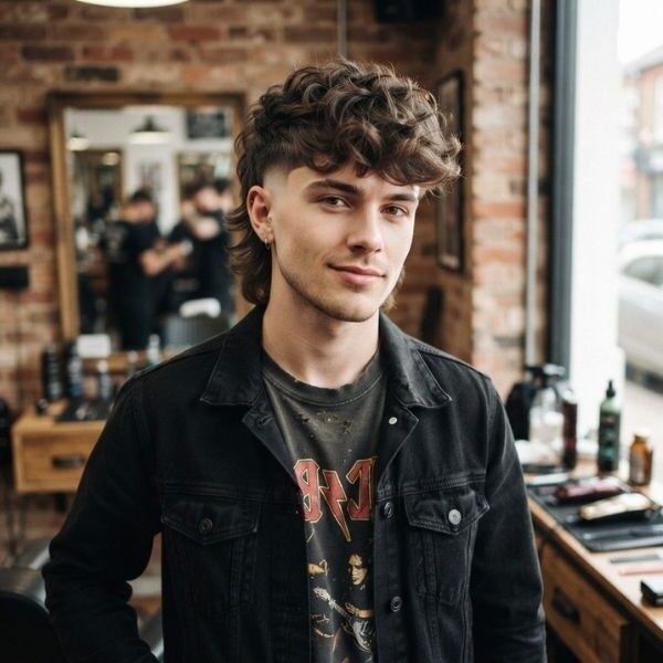 Tapered Modern Mullet Haircut Boy